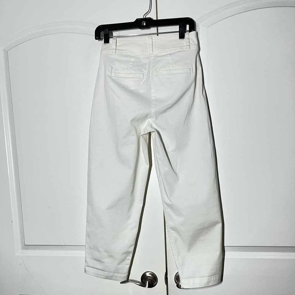 J Crew Pleated pant in garment-dyed chino size 00 NWT - Picture 8 of 9